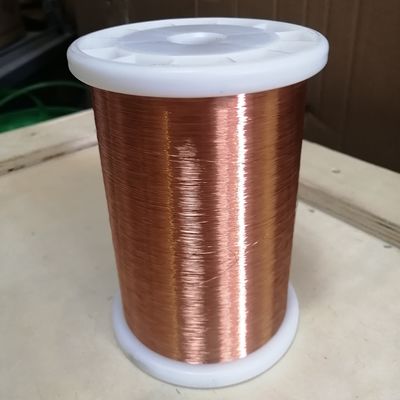 AWG 39 Polyester Enameled Copper Wire Red Copper Magnet Wire For Speaker