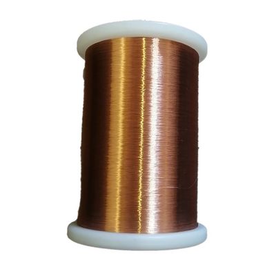 0.07mm Self Adhesive Enameled Copper Wire Grade 2B Solvent For Speaker Voice Coils