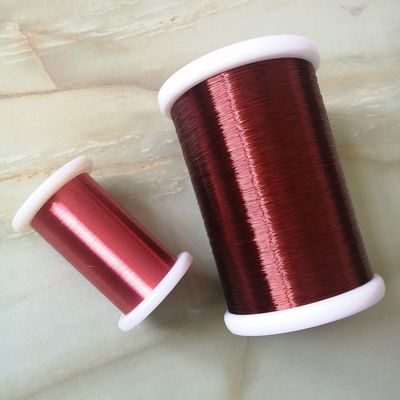 Polyamideimide Composite Coating Enamelled Round Copper Wire 0.085mm For Uew Motor